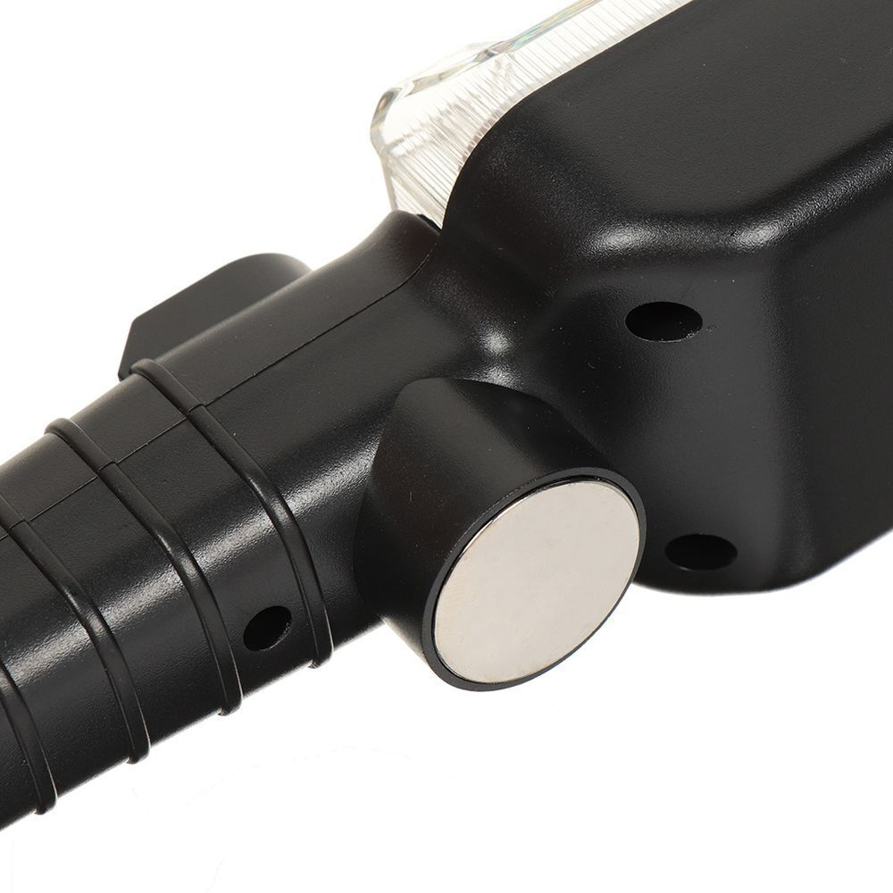 Фонарь кемп, встр акк, черно-серебр, SPE17194-16