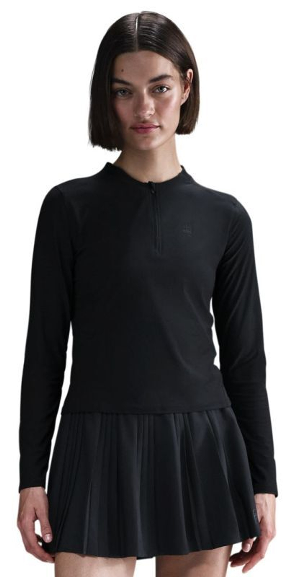 Женская теннисная футболка с длинным рукавом Nike Court Advantage Dri-Fit Mid-Layer Tennis Top