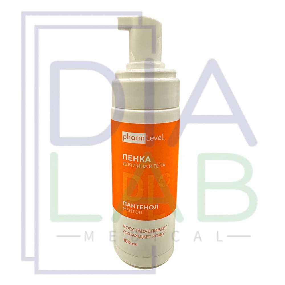 Пантенол пенка после загара для лица и тела, 150 мл