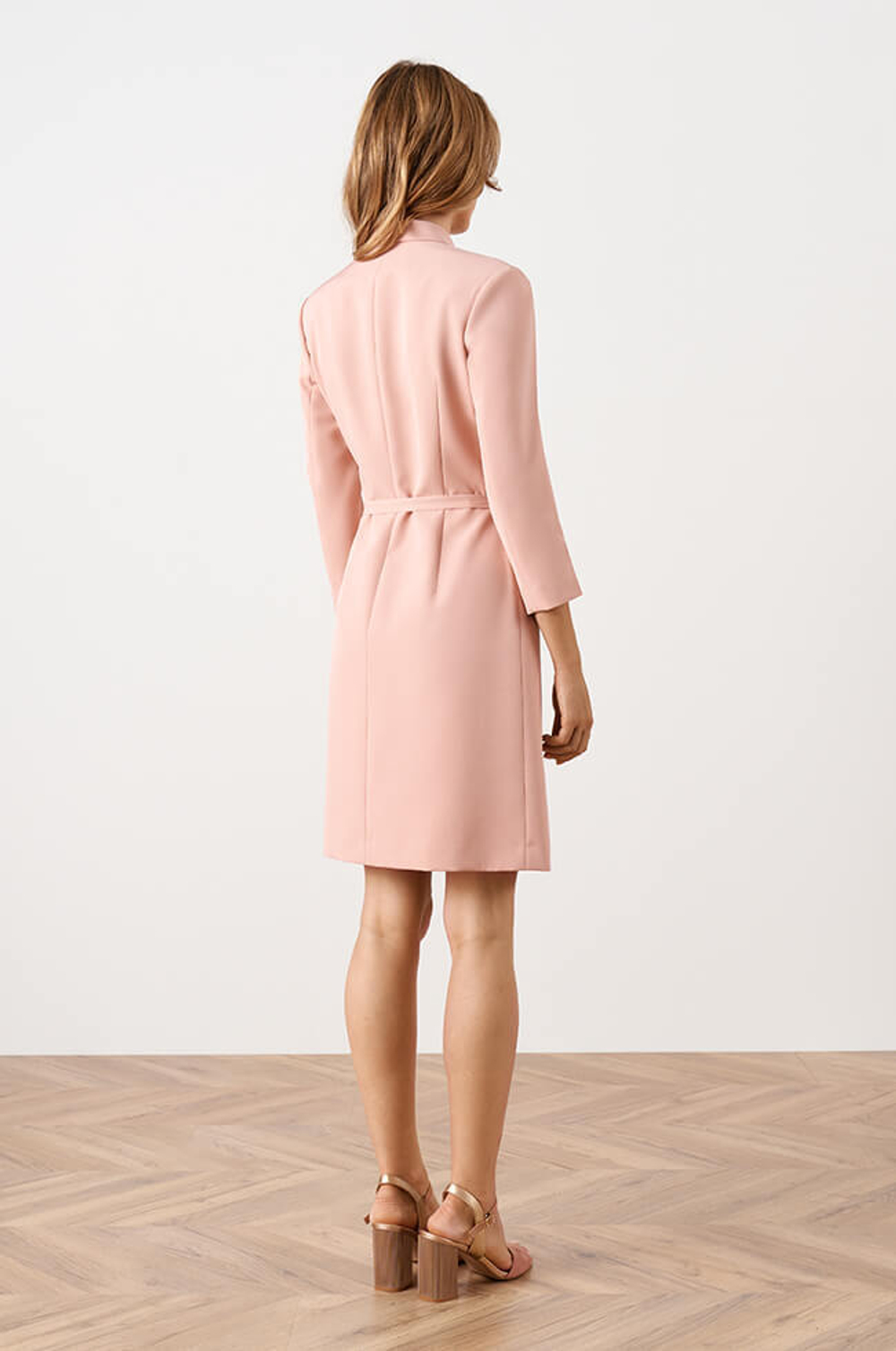 51582 Платье женское (пудрово-розовый)