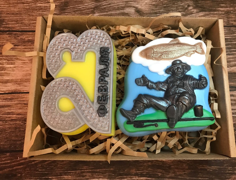 Пластиковая форма для шоколада Вооот такая рыба