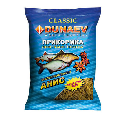 Прикормка "DUNAEV КЛАССИКА" 0.9кг Анис