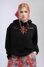 Худи HELGI INGVARR Солнце Женский Черный