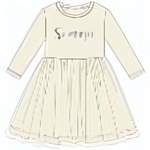 Платье детское (98, Экрю