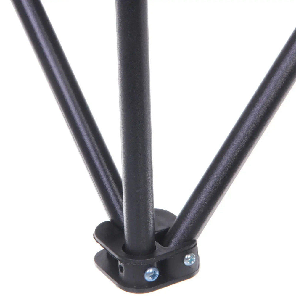 Стул складной в чехле до 100 кг SJ-0030, 39*39*64 см, цвет: чёрный, ТуристМастер