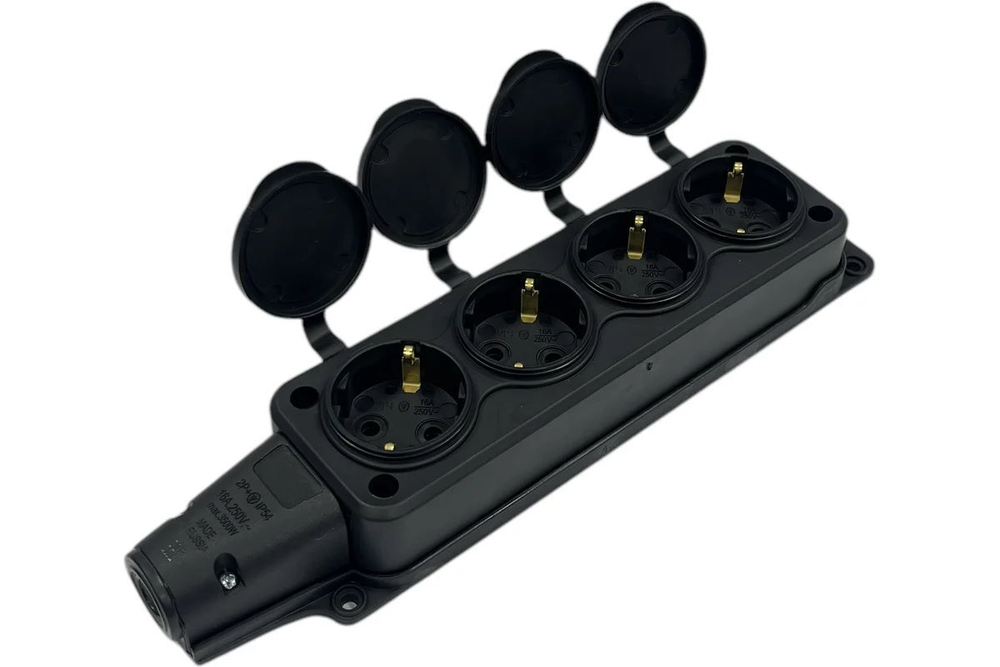 Удлинитель силовой iTOK i-CONNECT-COLOR-SU-PVS-215-4-54-10-BLACK