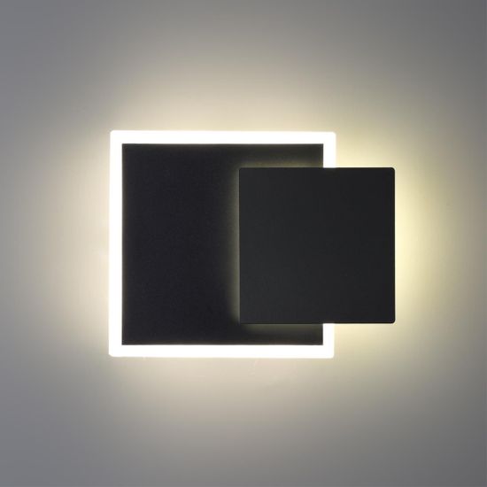 359165 STREET NT23 371 черный Светильник ландшафтный светодиодный IP54 LED 4000K 16W 220V SMENA