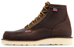 Danner Bull Run Top Grain Cow Leather Crew Outdoor Boots Men"s Dark Brown EE Edition