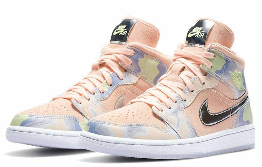 Кроссовки Jordan Air Jordan 1 Mid Se "P(Her)Spective" (Женская размерная сетка)