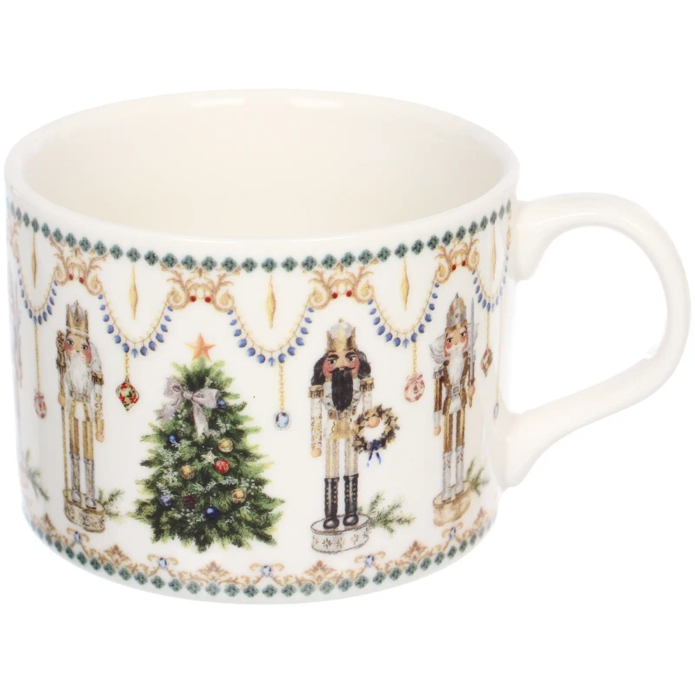 Чайный набор 4предмета «Щелкунчик» (2кружки 160мл+2блюдца) в подарочной коробке