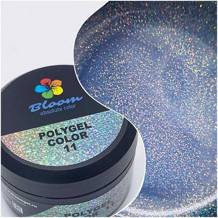 Bloom PolyGel Color - Полигель для наращивания ногтей №11, 12мл