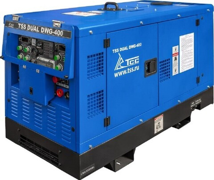 Сварочный генератор ТСС DUAL DWG-400 двухпостовой дизельный 044768