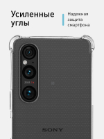 Чехол ROSCO для Sony Xperia 1 V (арт.1(V)-HARD-TPU-TRANSPARENT)