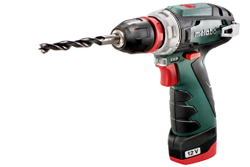 Аккумуляторная дрель-шуруповерт Metabo PowerMaxx BS Quick Basic 10.8 2.0Ah x2 Case 600156500