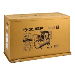 Компрессор воздушный ременной ЗУБР ЗКПМ-440-100-Р-2.2