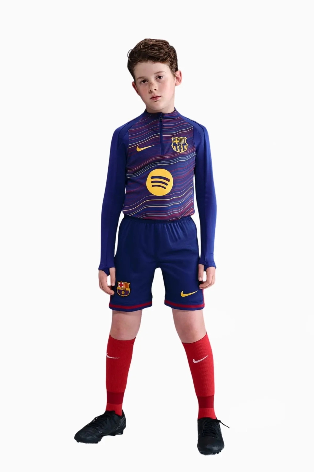 Шорты Nike FC Barcelona 25/26 Home Stadium Junior - синий