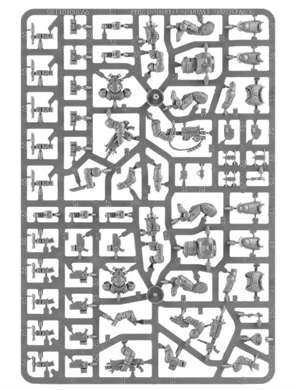 Набор пластиковых моделей Warhammer 40000 Combat Patrol: Blood Angels