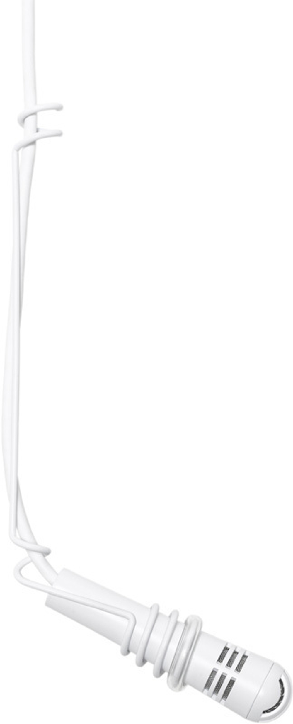 белый конденсаторный кардиоидный подвесной микрофон, кабель 10м с разъемом XLR