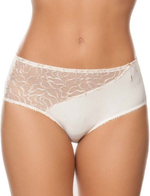 Трусы-макси Carolyne с ажуром (Размер: 52) (Цвет: темно-серый)