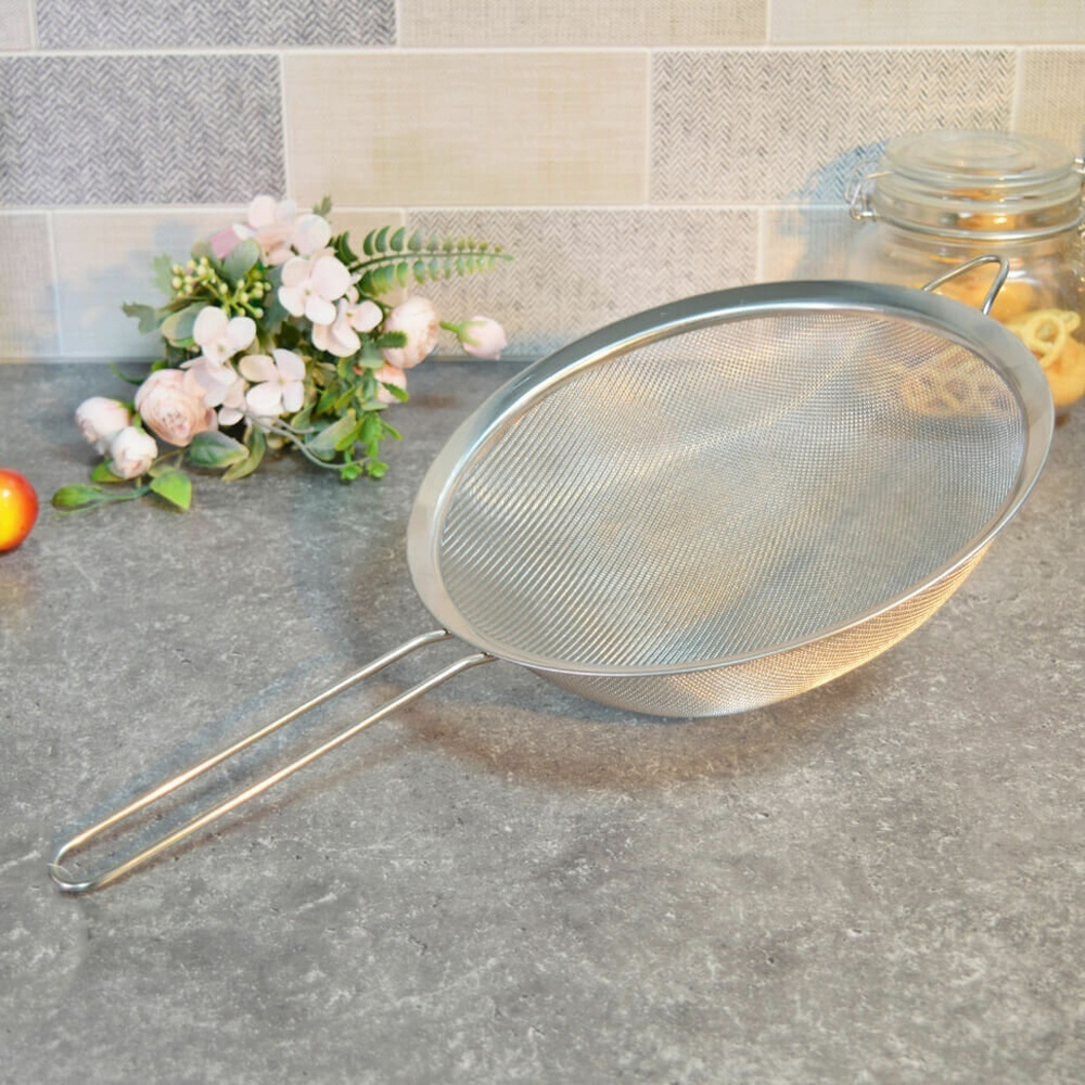 Сито 230мм нерж с металлической ручкой