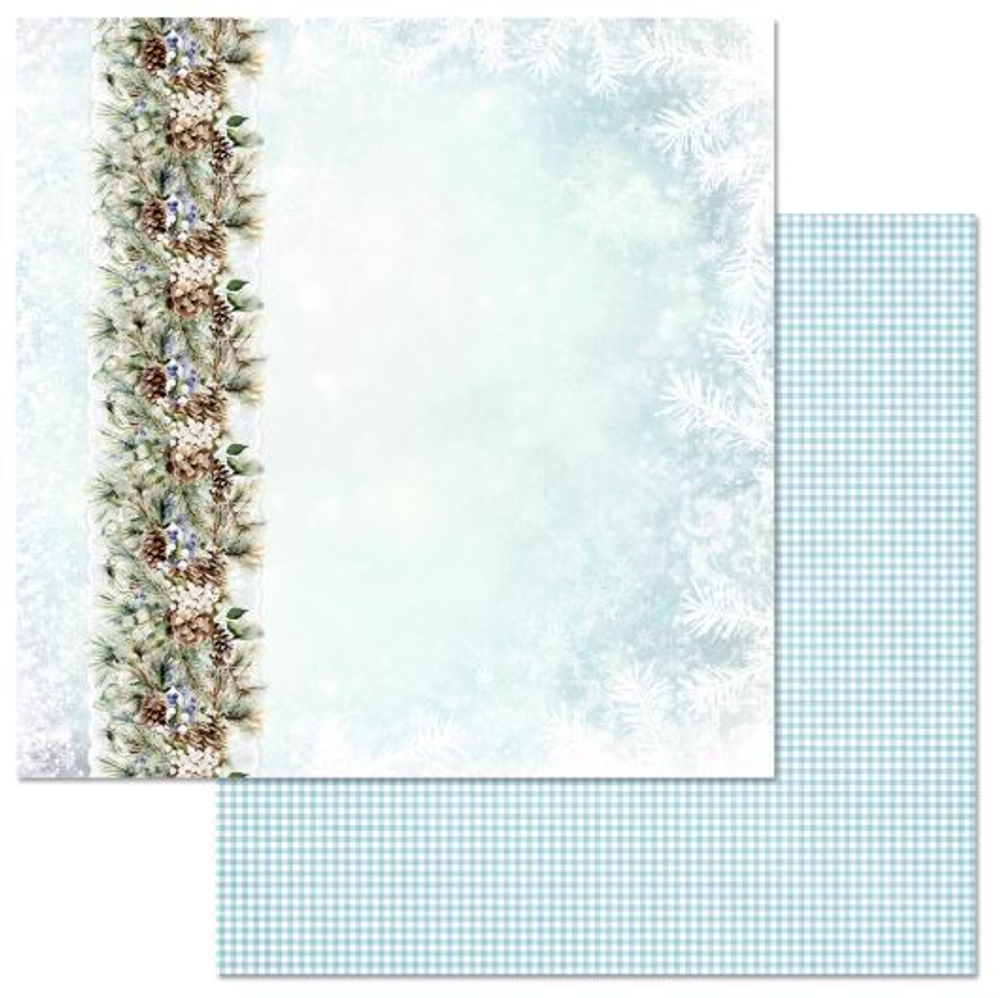 Бумага "Снежные сказки. Хрустальные иголки" (ScrapMania)