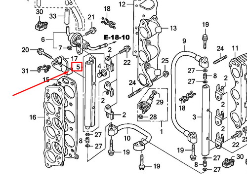 16620-ZY3-A00 PIPE ASSY, FUEL