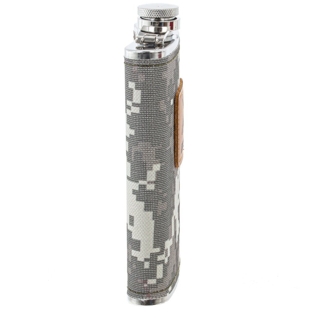 GAEM Набор из 5-ти предм.: фляжка 250 мл, 2 стопки 50 мл, вилка, ложка, L21,5 W17 H4 см