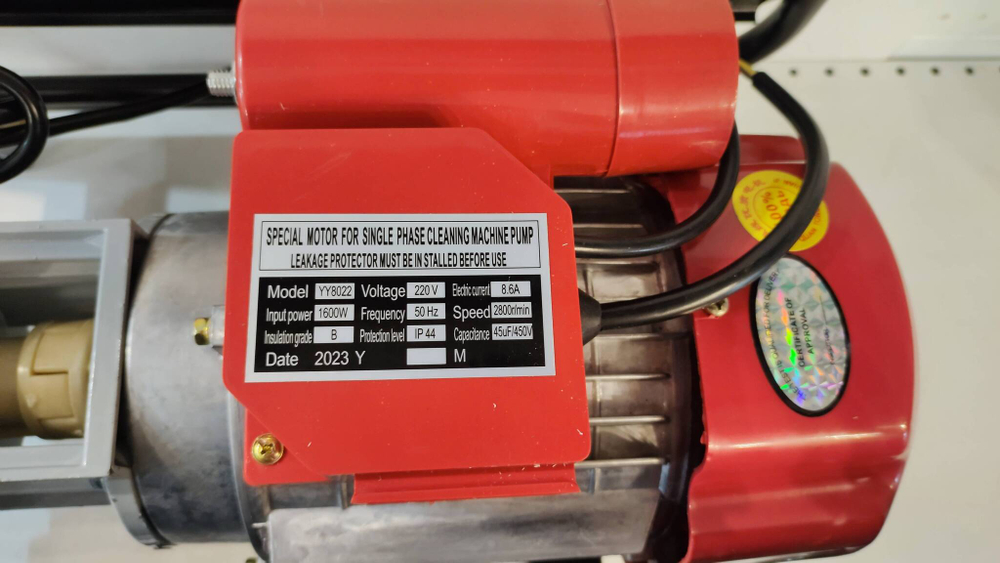 Мойка (ТАО, Премиум) высокого давления T-380, с медной помпой (220v/50hz/1.6kw/280bar), шланг 7,8м (д60ш31в34) вес 18.6кг (Гарантия 14 дней) AV