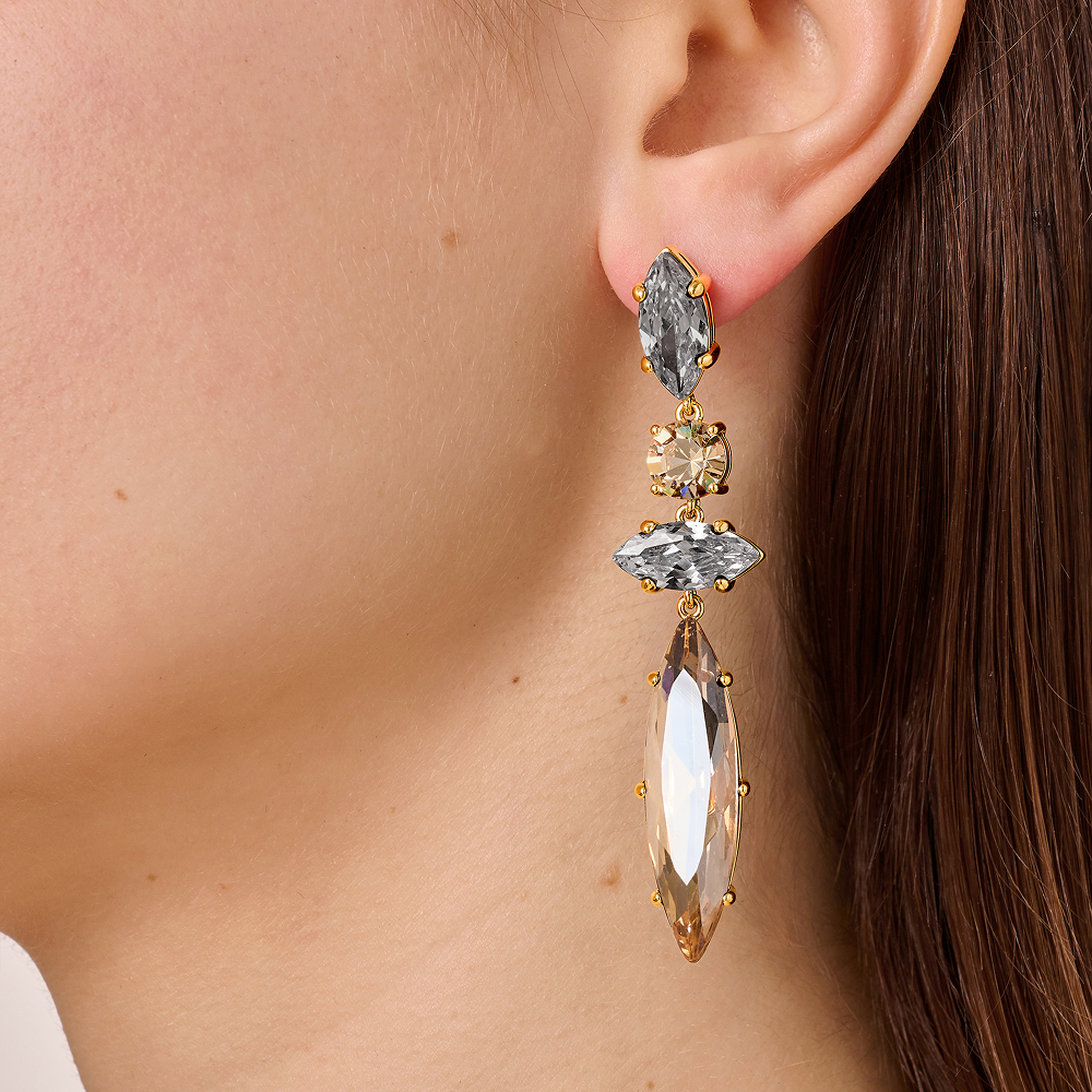 Серьги Dyrberg Kern TENERE SG GOLDEN_GREY 470030