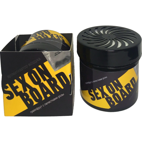 Ароматизатор банка гель по мотивам SEX ON BOARD 100мл