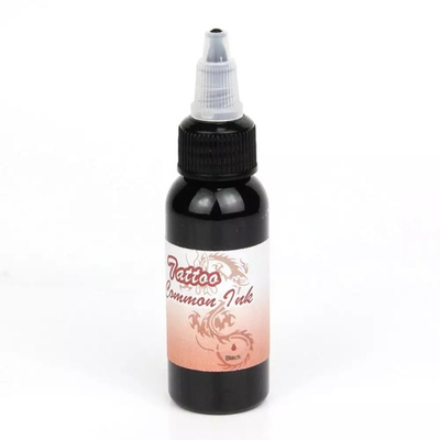 Краска для аэротату водостойкая чёрная , 100 мл