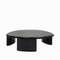Кофейный стол Drew 119х108 см, черный глянец