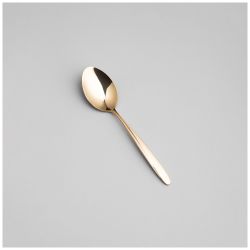 НАБОР СТОЛОВЫХ ПРИБОРОВ FIORE AGNESS 12 ПР., ПВД ПОКРЫТИЕ, ЦВЕТ: ШАМПАНЬ, СТАЛЬ 18/0