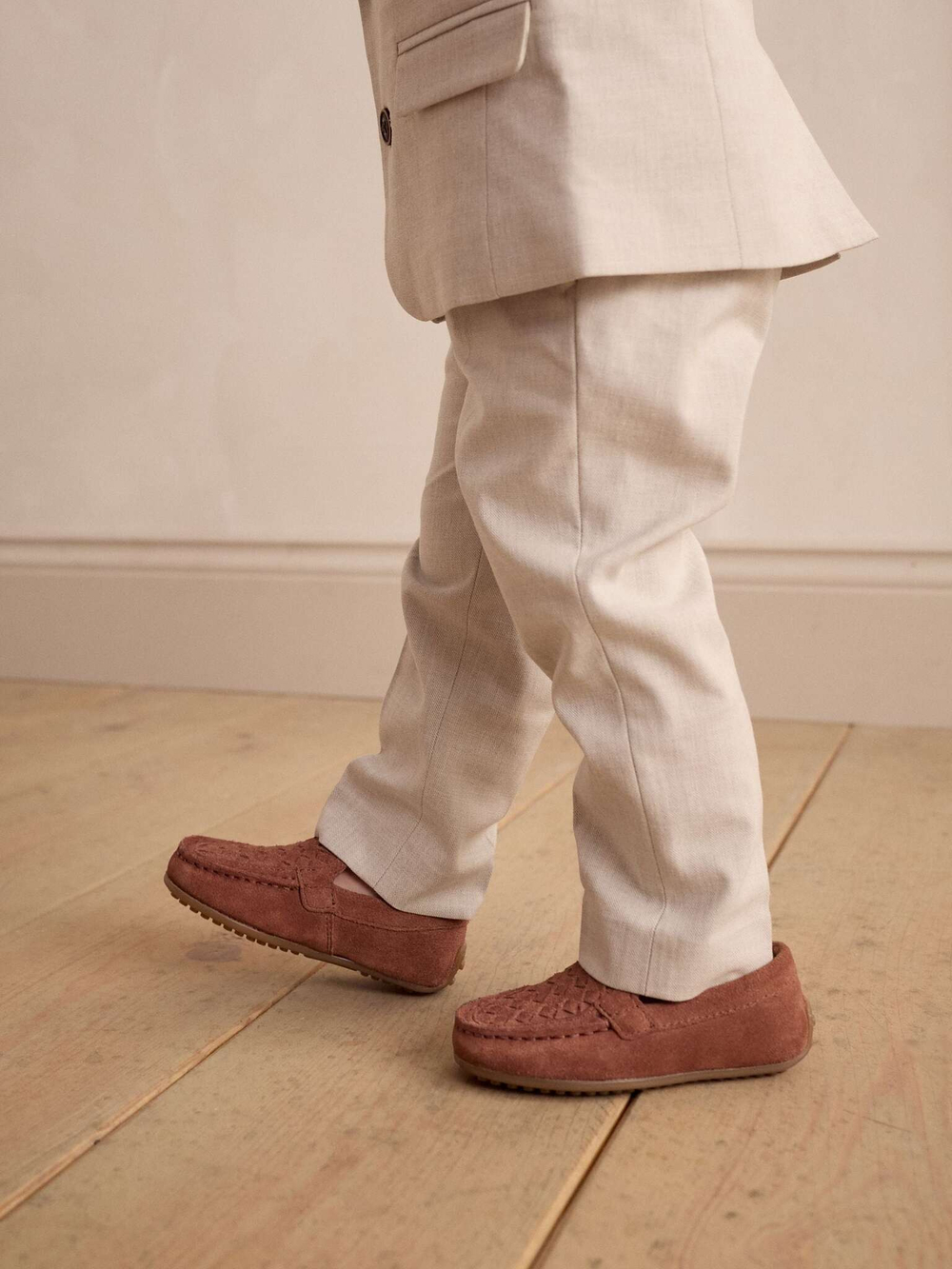 Брюки для мальчика Next E51-780, Бежевый