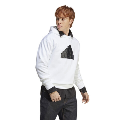 Мужская кофта теннисная adidas Future Icon Badge Of Sport Hoody Men - White, Black