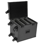 Кейс UDG Ultimate Flight Case 4 CDJ/ Mixer Black Plus (Trolley & Spinner Wheels)