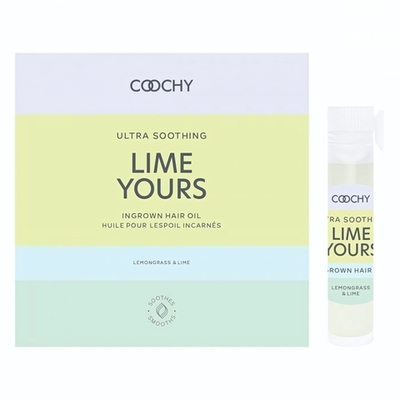 Ультра успокаивающее масло с лемонграссом и лаймом Lime Yours от вросших после бритья волосков - 2 мл.