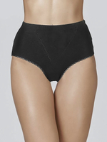 Трусы-слип с высокой линией талии из хлопковой ткани (Размер: XXXL) (Цвет: бежевый)