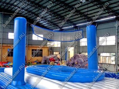 Площадка для игры в Боссабол 17*8*5 м, двухуровневый