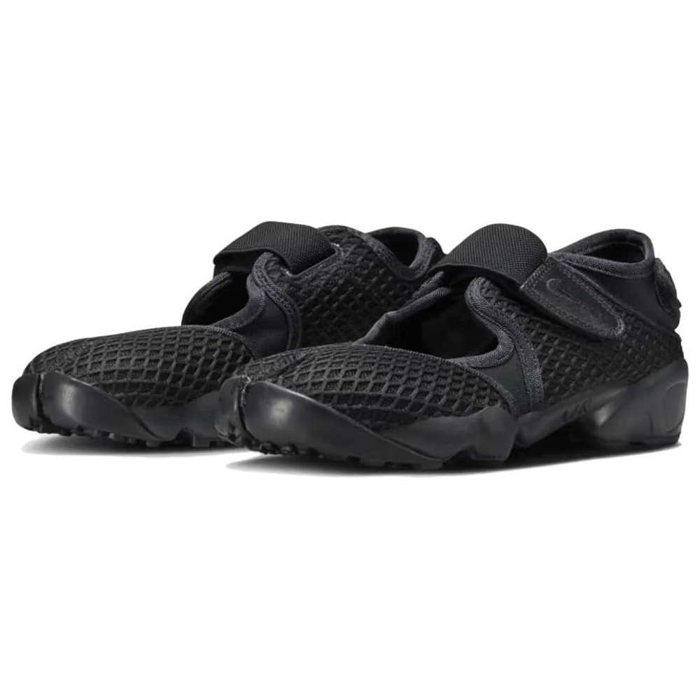 Кроссовки Nike Air Rift Black Mesh (Женская размерная сетка)