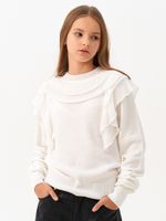 Джемпер для девочки AT1272 белый