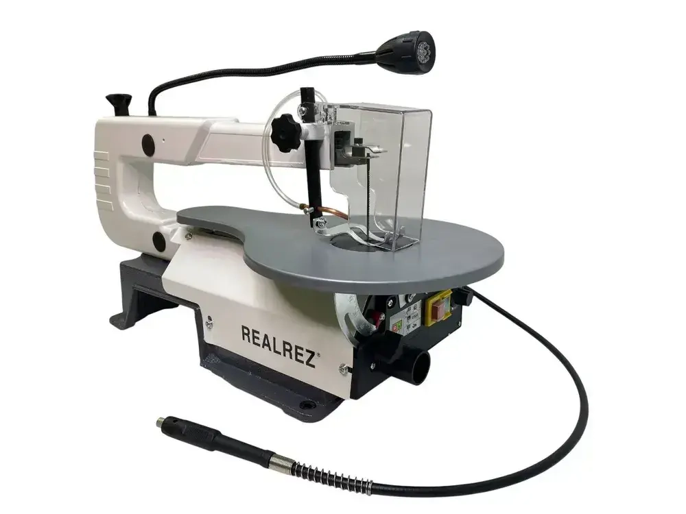 Лобзиковый станок с гибким валом с патроном REALREZ RWSS16F