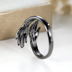 Двуручное обнимающее кольцо из нержавеющей стали