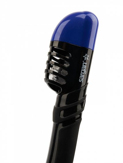 Набор маска+трубка в сумке Sargan Панорама-М черный/темно-синий