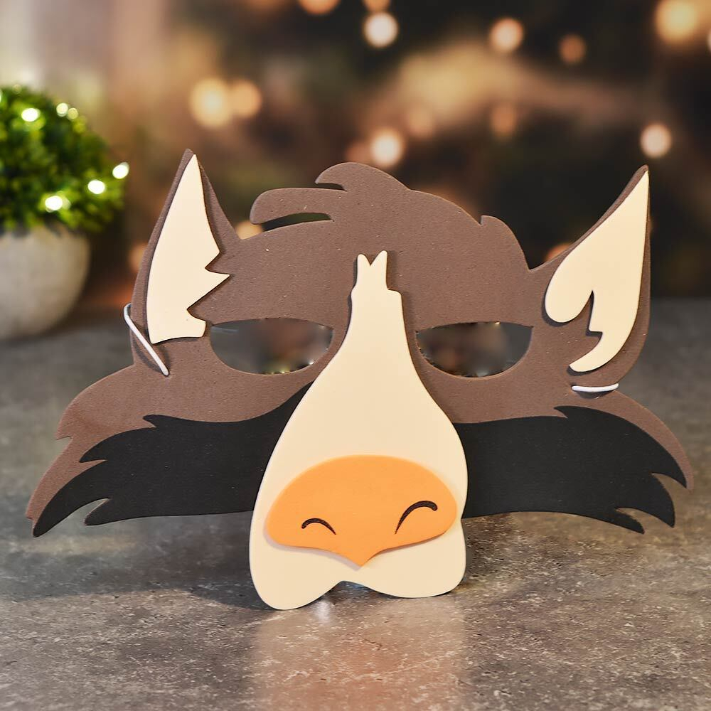 Маска карнавальная "Волк"