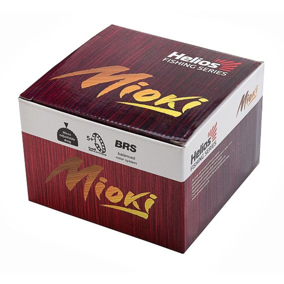 Катушка MIOKI 6000 BR 5+1 подшип + зап.шпуля Helios (HS-KF-M6000-S)