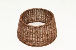 Корзина для декорирования основания елки 50*30 см., коричневая, натуральная, ЕлкиТорг (50-227)