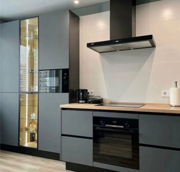 Примеры современных кухонь в дизайне из интернета