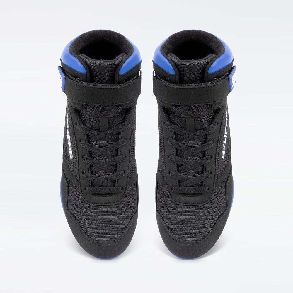 Dark blue high tops discount
