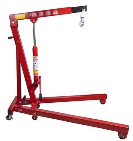 Кран гидравлический СТАНКОИМПОРТ T31002 складной, 1 т.